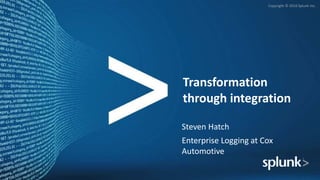 Gartner Datacenter Summit Cox Automotive PPT