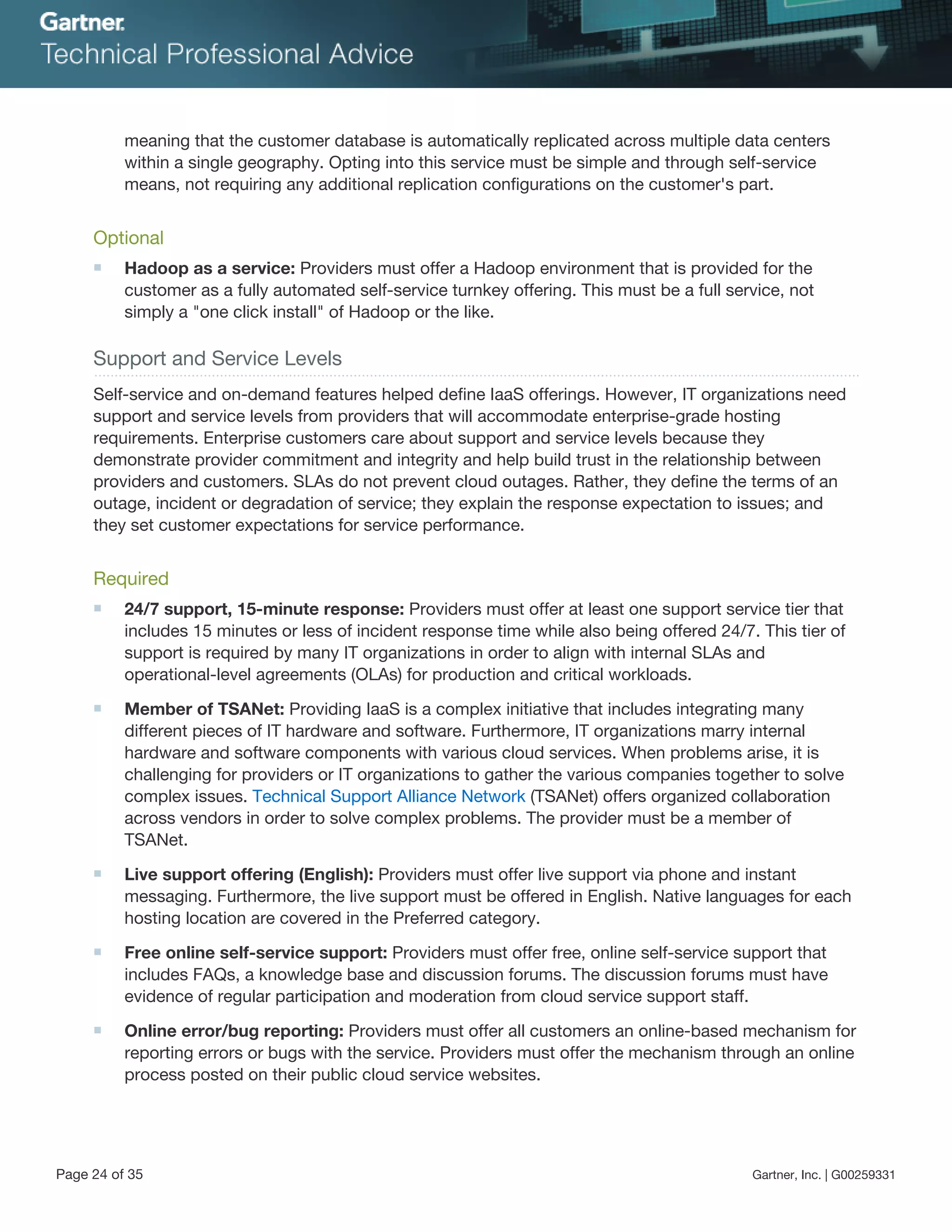 Gartner evaluation PDF