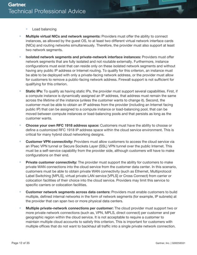 Gartner evaluation PDF