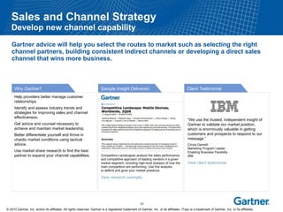 Gartner For High Tech Companies | PPT