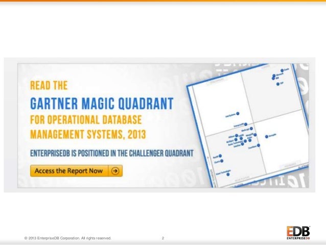 Gartner Magic Quadrant for Operational Database Management Systems