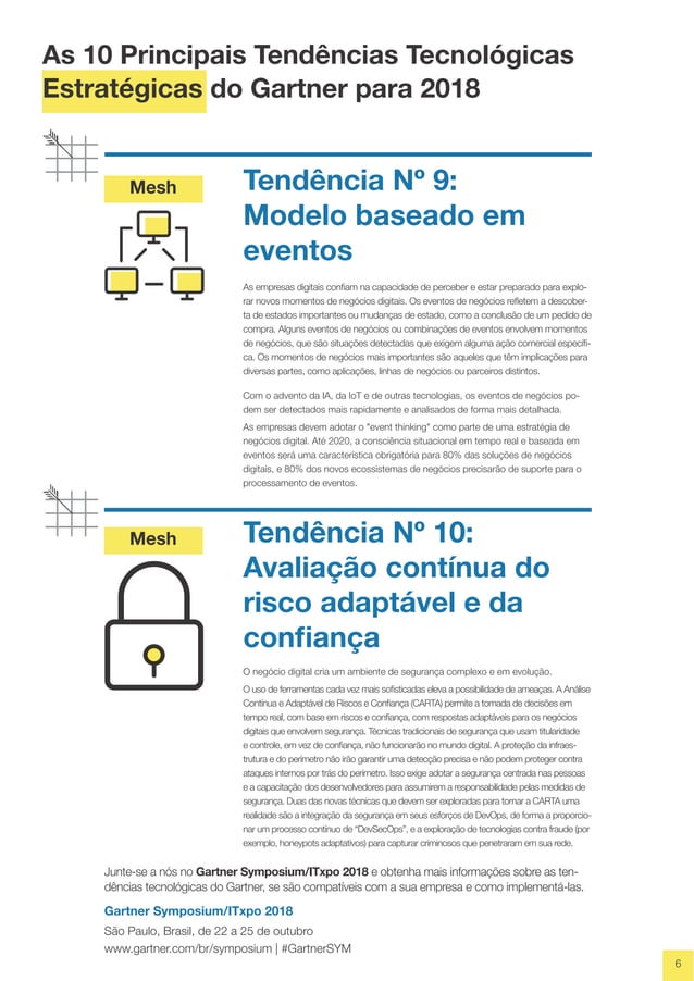 Gartners top10strategictechnologytrendsfor2018brazilv2 PDF