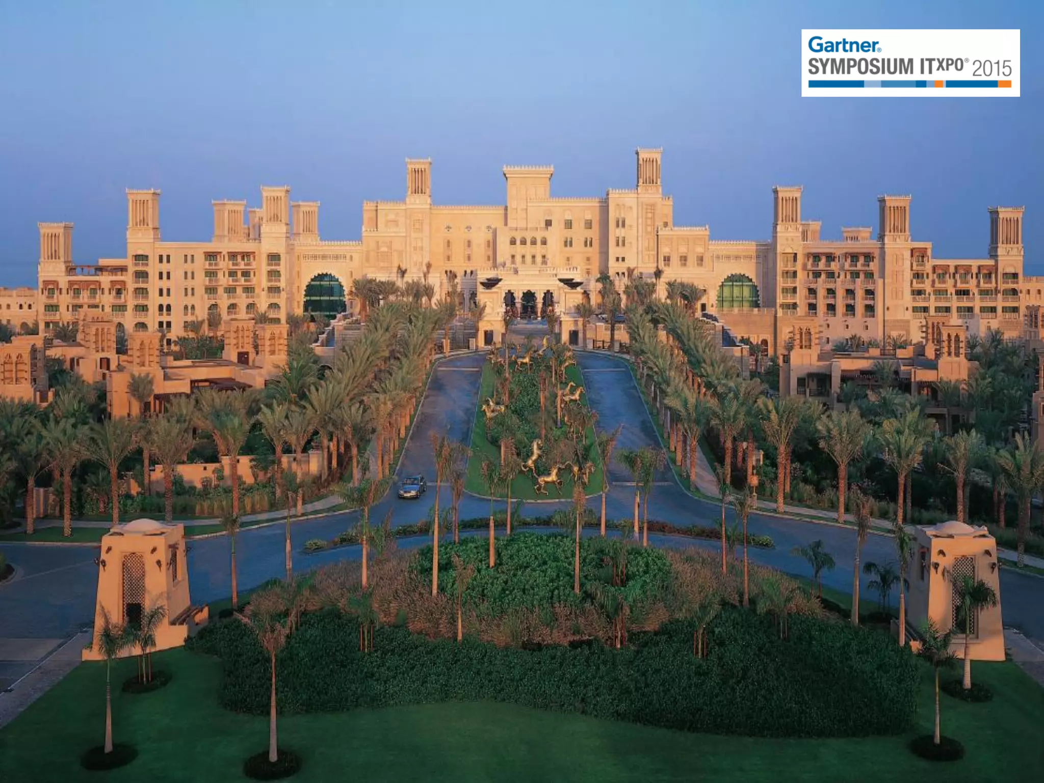 Gartner Dubai Symposium 2015 demographics PPT