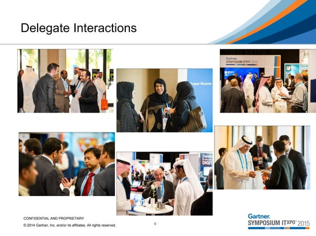 Gartner Dubai Symposium 2015 demographics PPT