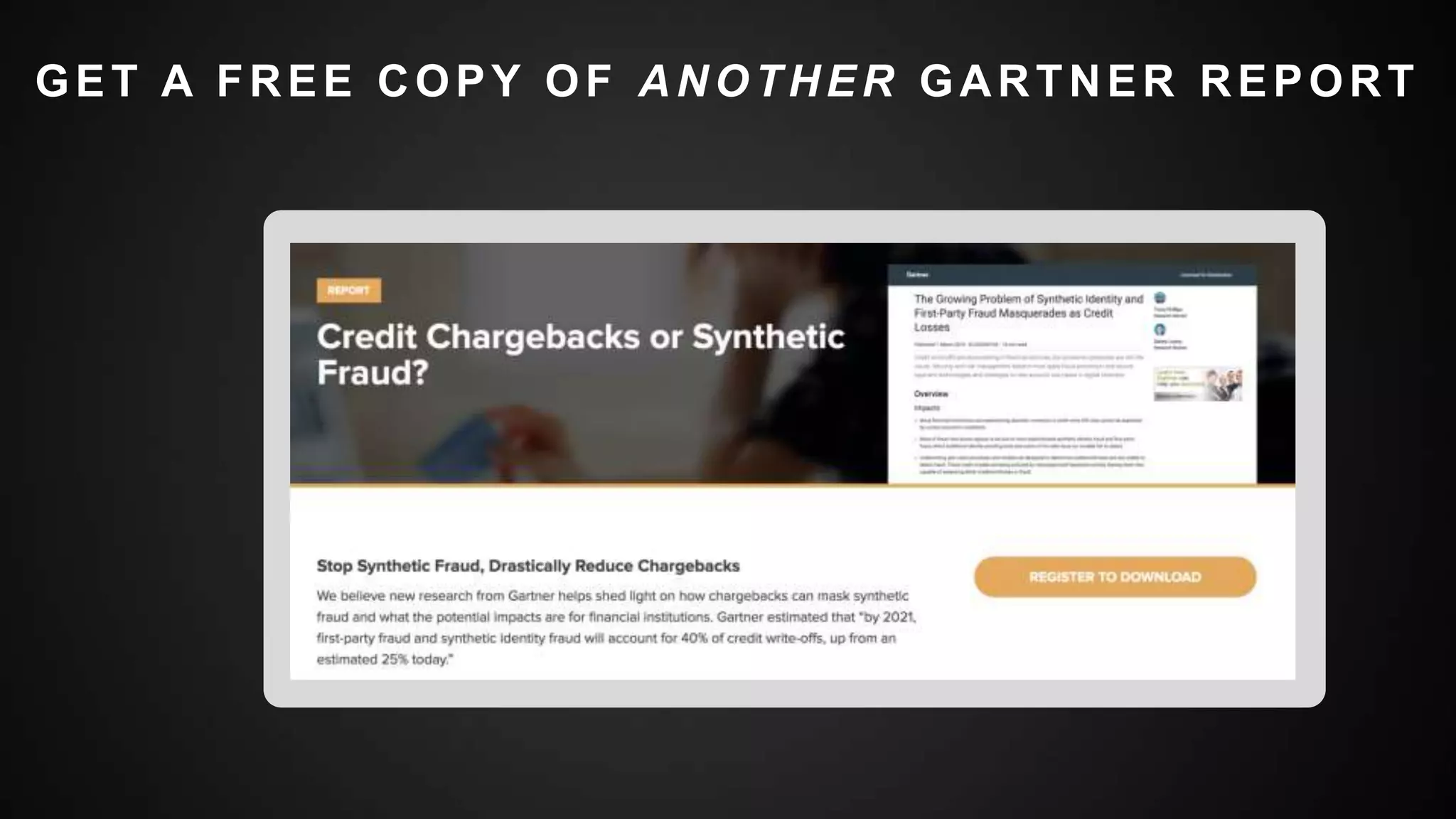 35
GET A FREE COPY OF ANOTHER GARTNER REPORT
 