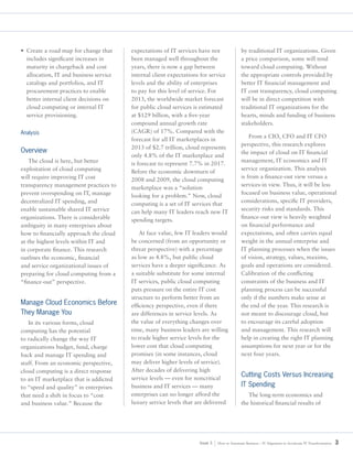 Gartner Report: Aligning Supply and Demand for IT Services | PDF