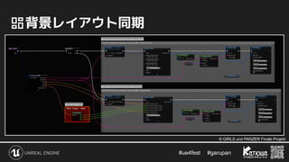 #ue4fest 　 #garupan
　背景レイアウト同期
© GIRLS und PANZER Finale Projekt
 