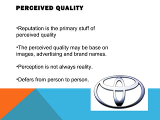 Product Quality | PPT