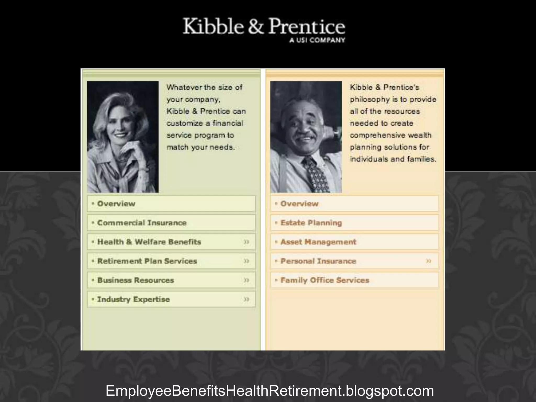 GARY BALDRIDGE
Executive Vice President

EmployeeBenefitsHealthRetirement.blogspot.com

 