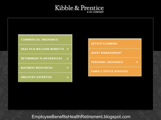 GARY BALDRIDGE
Executive Vice President

EmployeeBenefitsHealthRetirement.blogspot.com

 