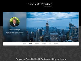 GARY BALDRIDGE
Executive Vice President

EmployeeBenefitsHealthRetirement.blogspot.com

 