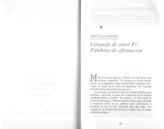 Gary chapman loscincolenguajesdelamor