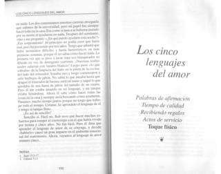 Gary chapman loscincolenguajesdelamor