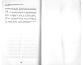 Gary chapman loscincolenguajesdelamor