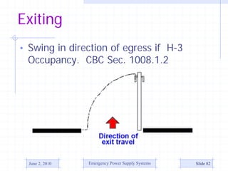 oshpd emergency power supply systems | PDF