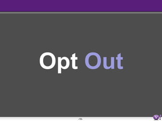 Choose to Opt OutWhois PrivacyWhois Information