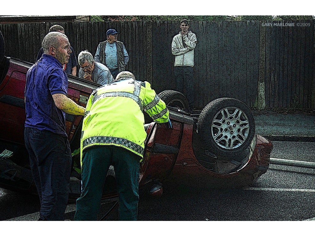 Images Of Littlehampton Car Crash 23 October 2009