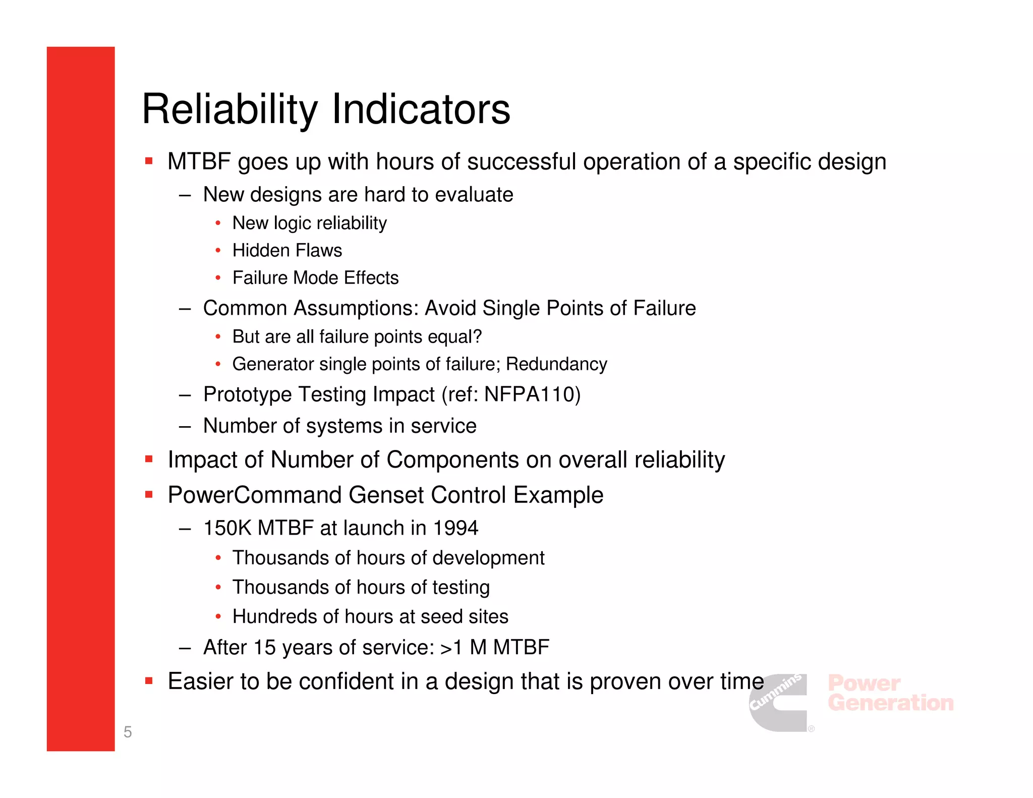 Evaluation of standby power system architectures | PDF