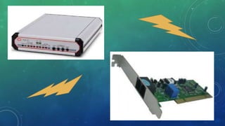 ¿que es el modem | PPTX