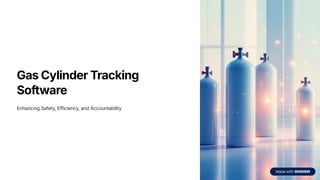 Advanced Gas Cylinder Tracking Software for Secure and Efficient ...