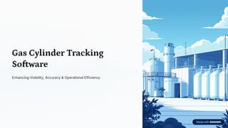 Efficient Gas Cylinder Tracking Software for Streamlined Inventory ...