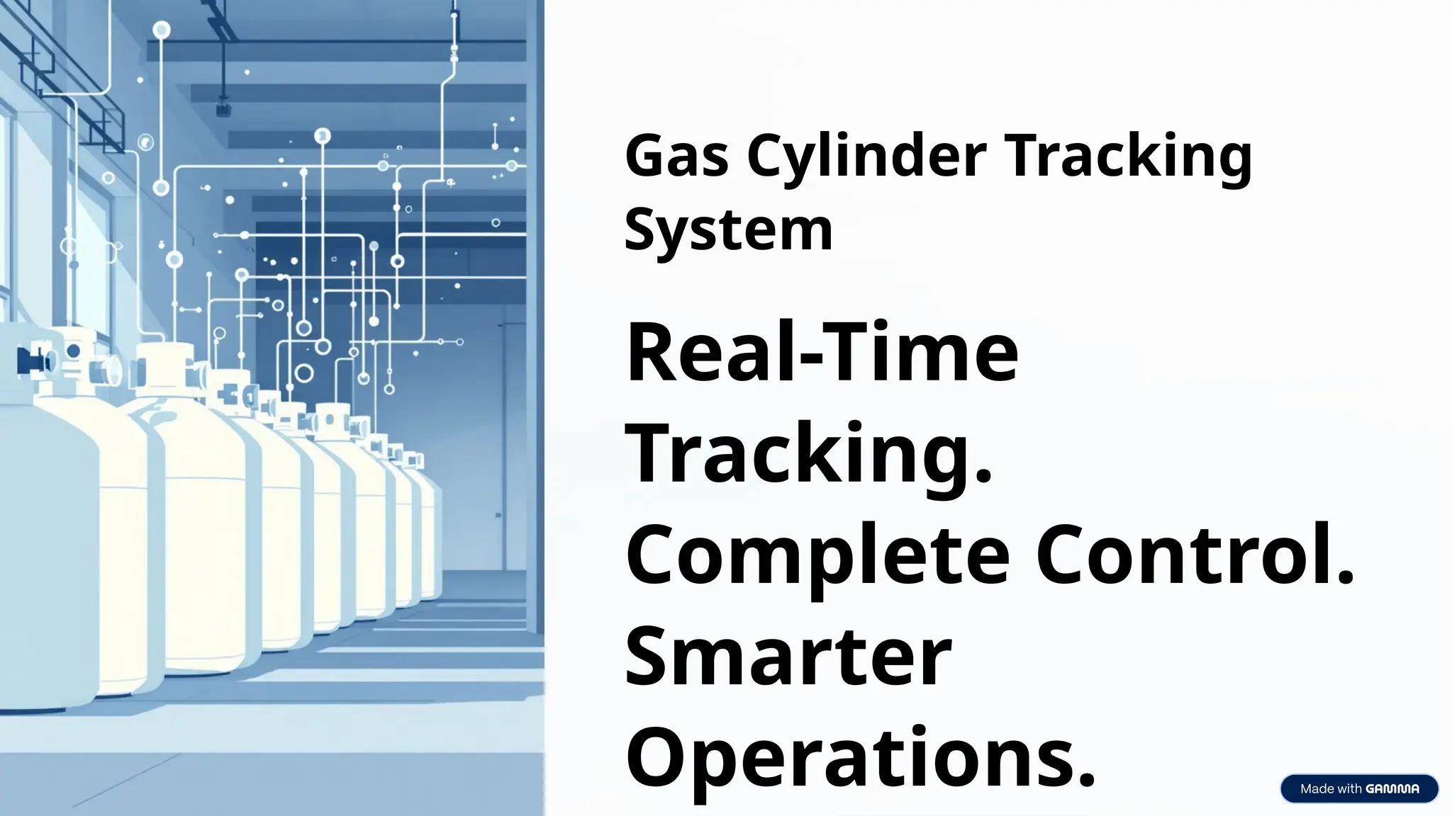 Smart Gas Cylinder Tracking System for Full Lifecycle Monitoring | PPTX