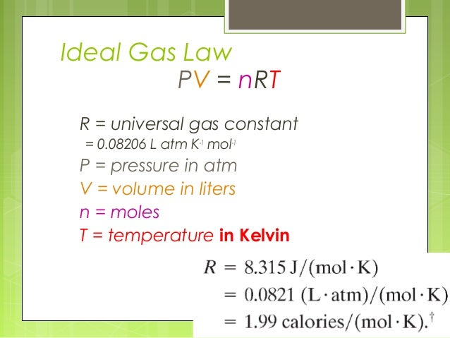 Gas and condensed matter