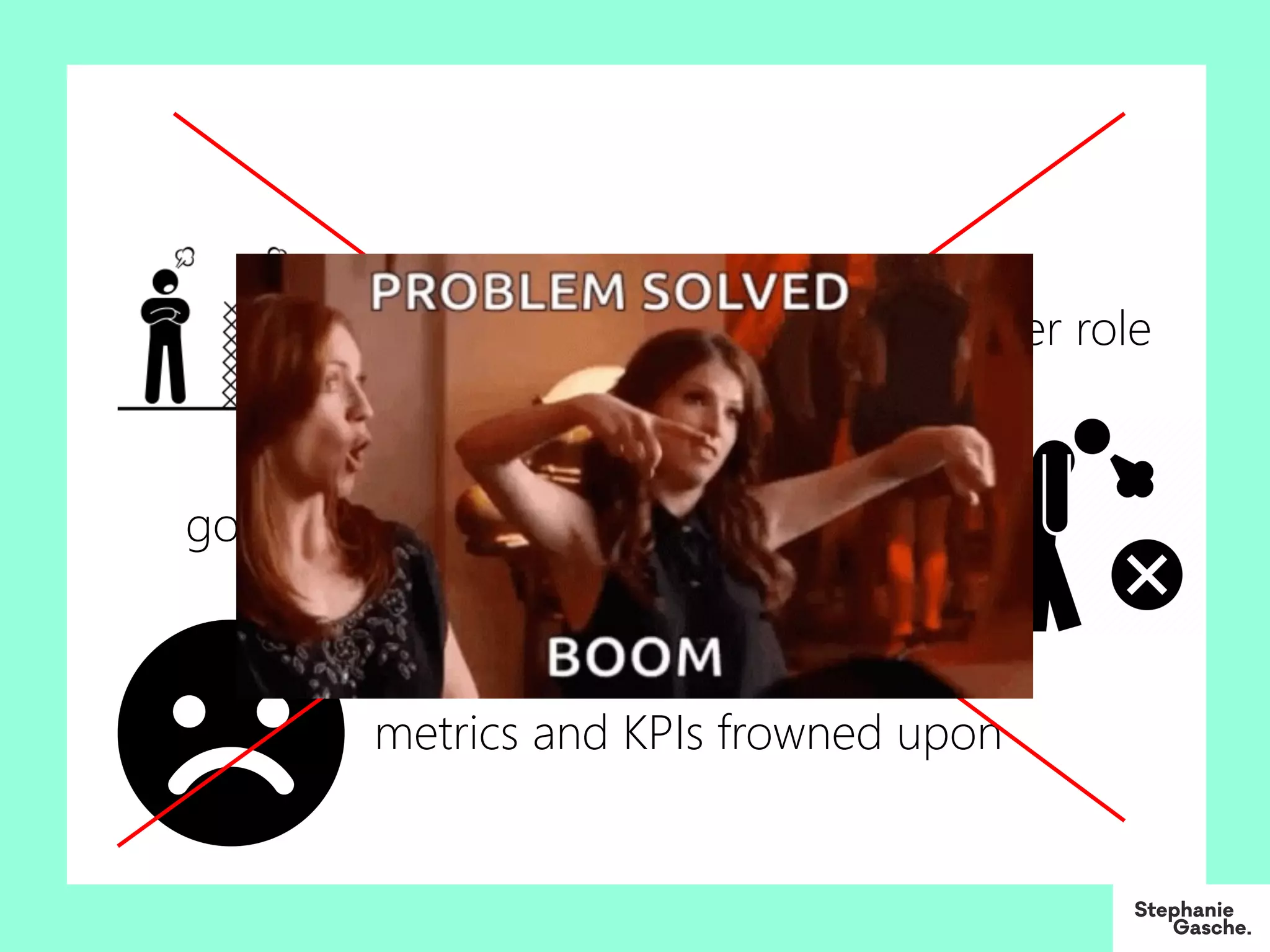 misunderstanding of Scrum Master role
good Scrum Masters getting frustrated
metrics and KPIs frowned upon
 
