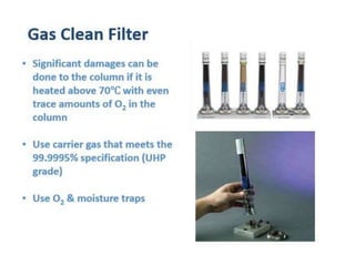 Phase Applications Polarity
Temperature
range °C
HP-FFAP
(Nitroterephthalic acid modified
polyethylene glycol)
(0.52 um, 0...