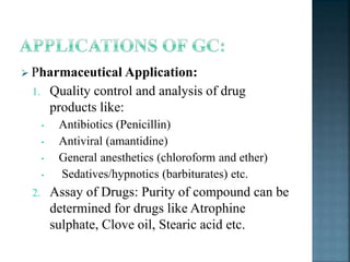 Gas chromatography | PPTX