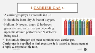 Gas chromatography | PPTX