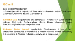 Gas Chromatography.pptx | Chemistry | Science