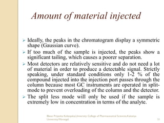 Chromatography-Gas chromatography-Principle | PDF