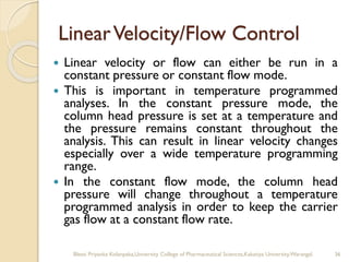 Chromatography-Gas chromatography-Principle | PDF