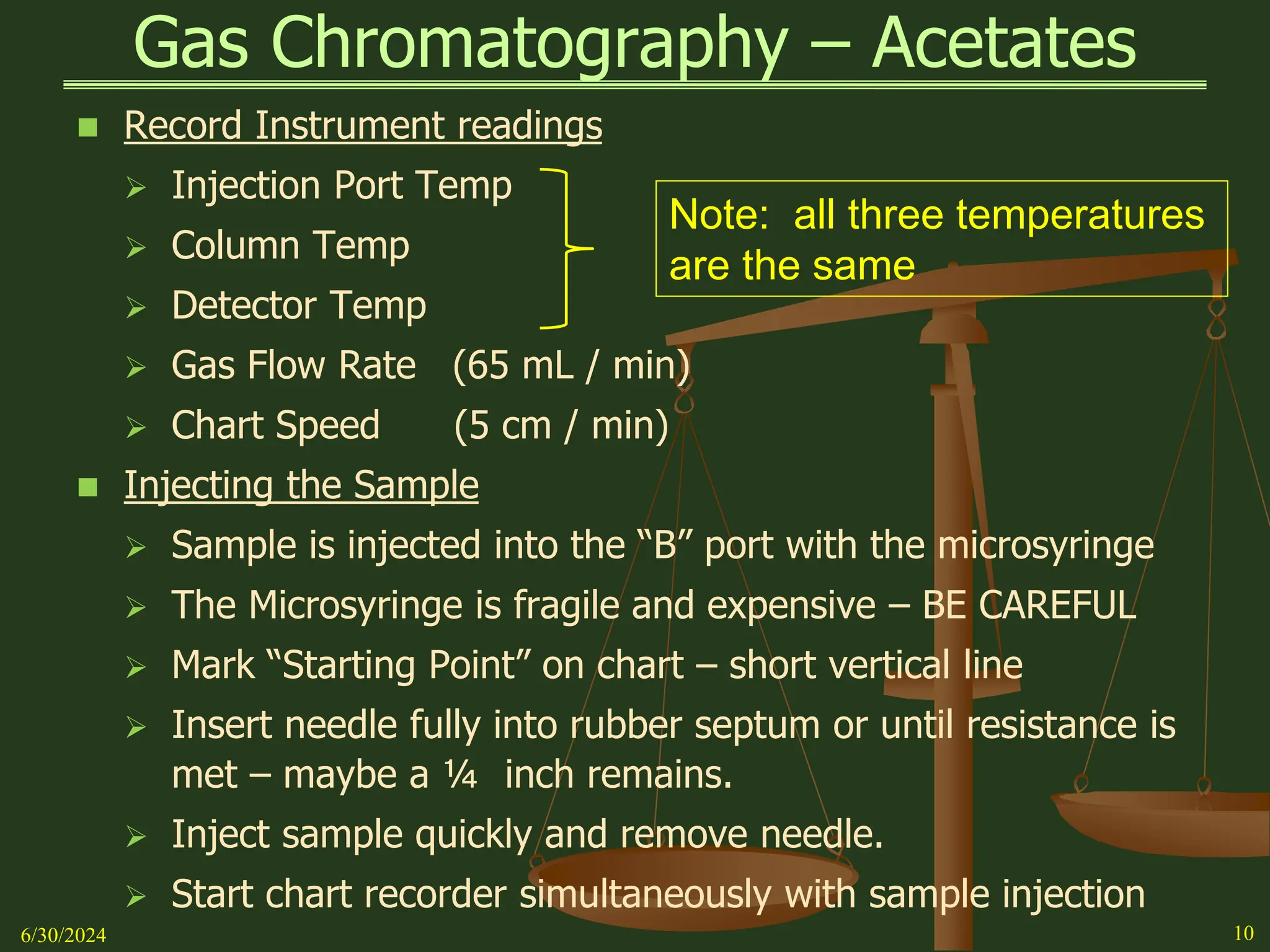 Gas Chromatography for Postgraduate Research | PPT