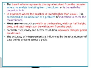 gas chromatography (Gas Solid chromatography and gas Liquid ...