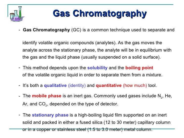 Gas Chromatography Fall 09