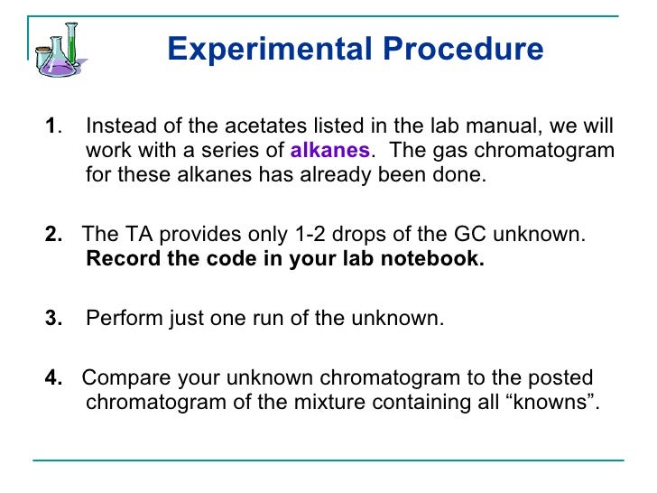Gas Chromatography Fall 09
