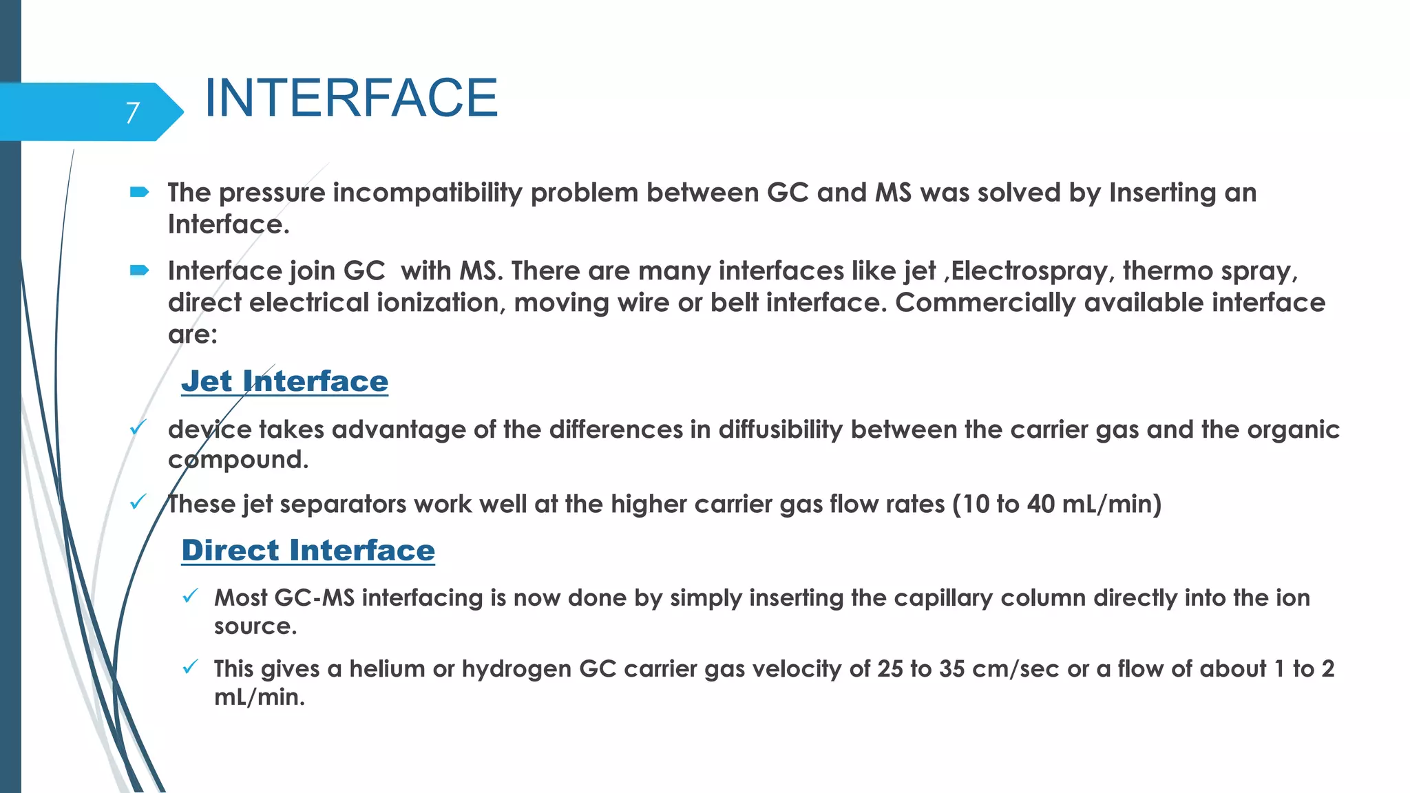 Gas chromatography mass spectrometry | PPTX