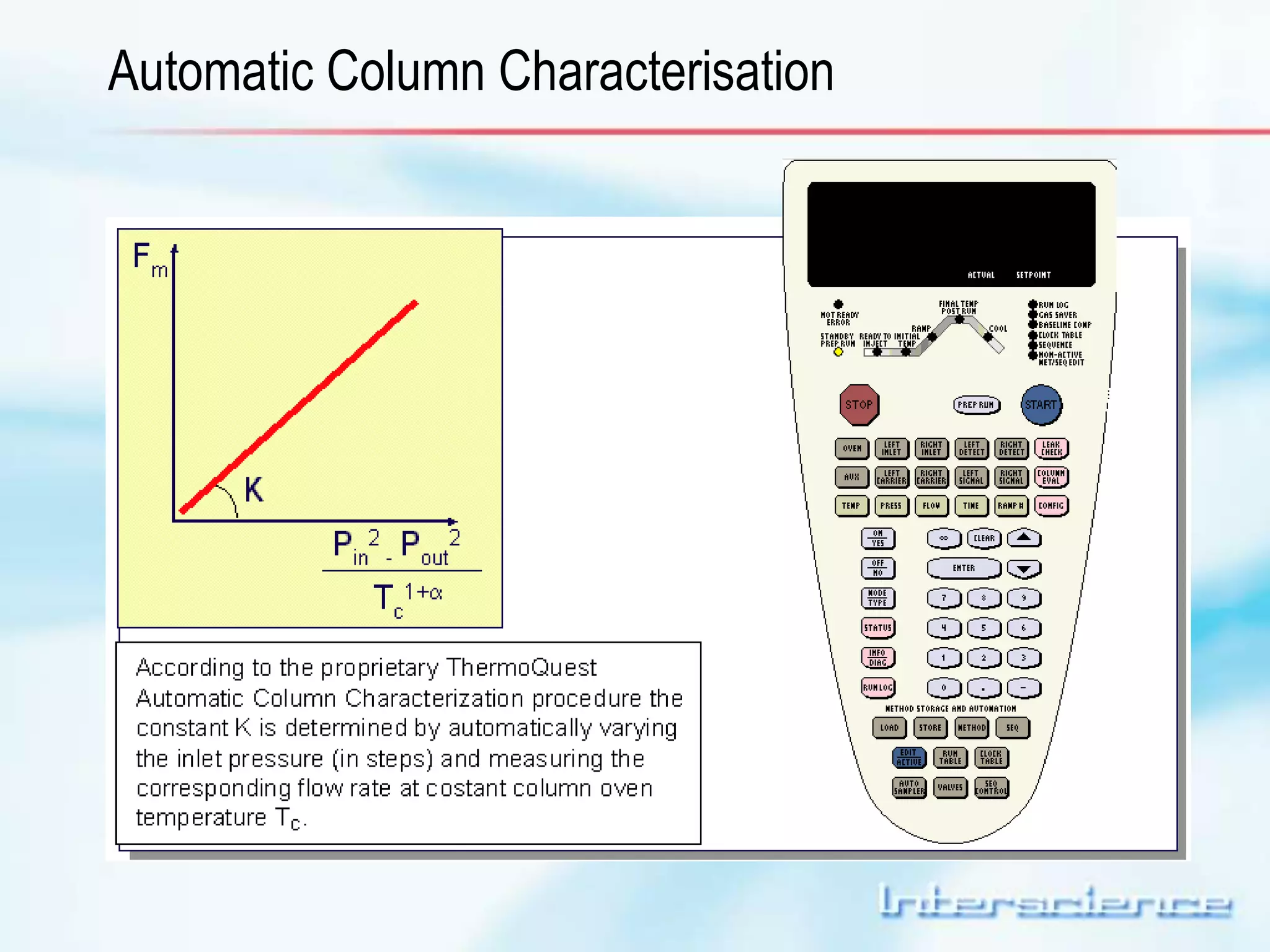 Automatic Column Characterisation 
 