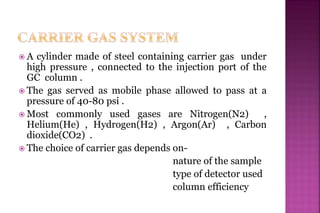 Gas chromatography mass spectrometry ppt | PPTX | Chemistry | Science