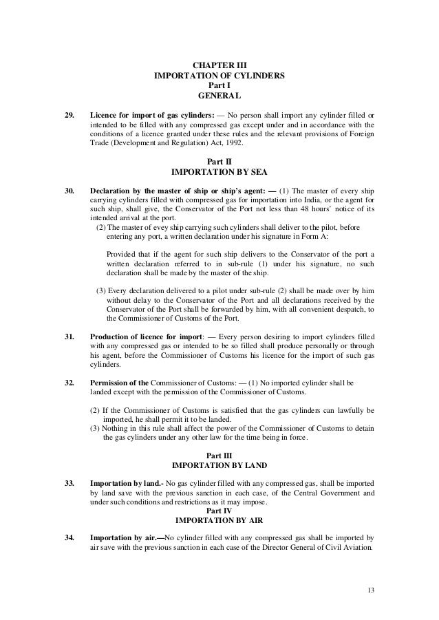 Gas cylinder rule_2004