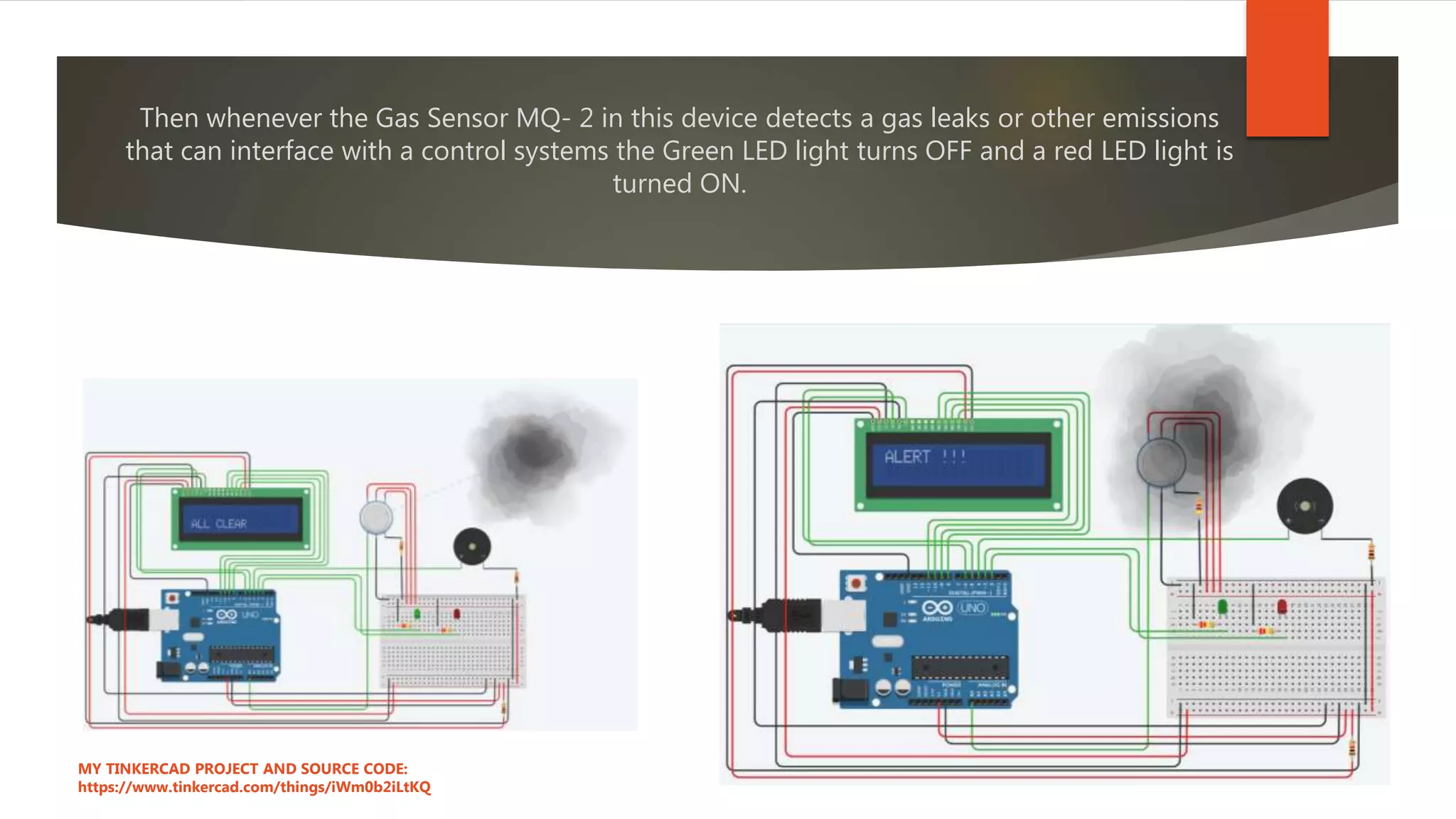 Gas Detection Alarm system using Arduino | PPT