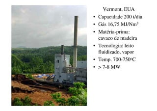 Esquema do processo Battelle-FERCO
 