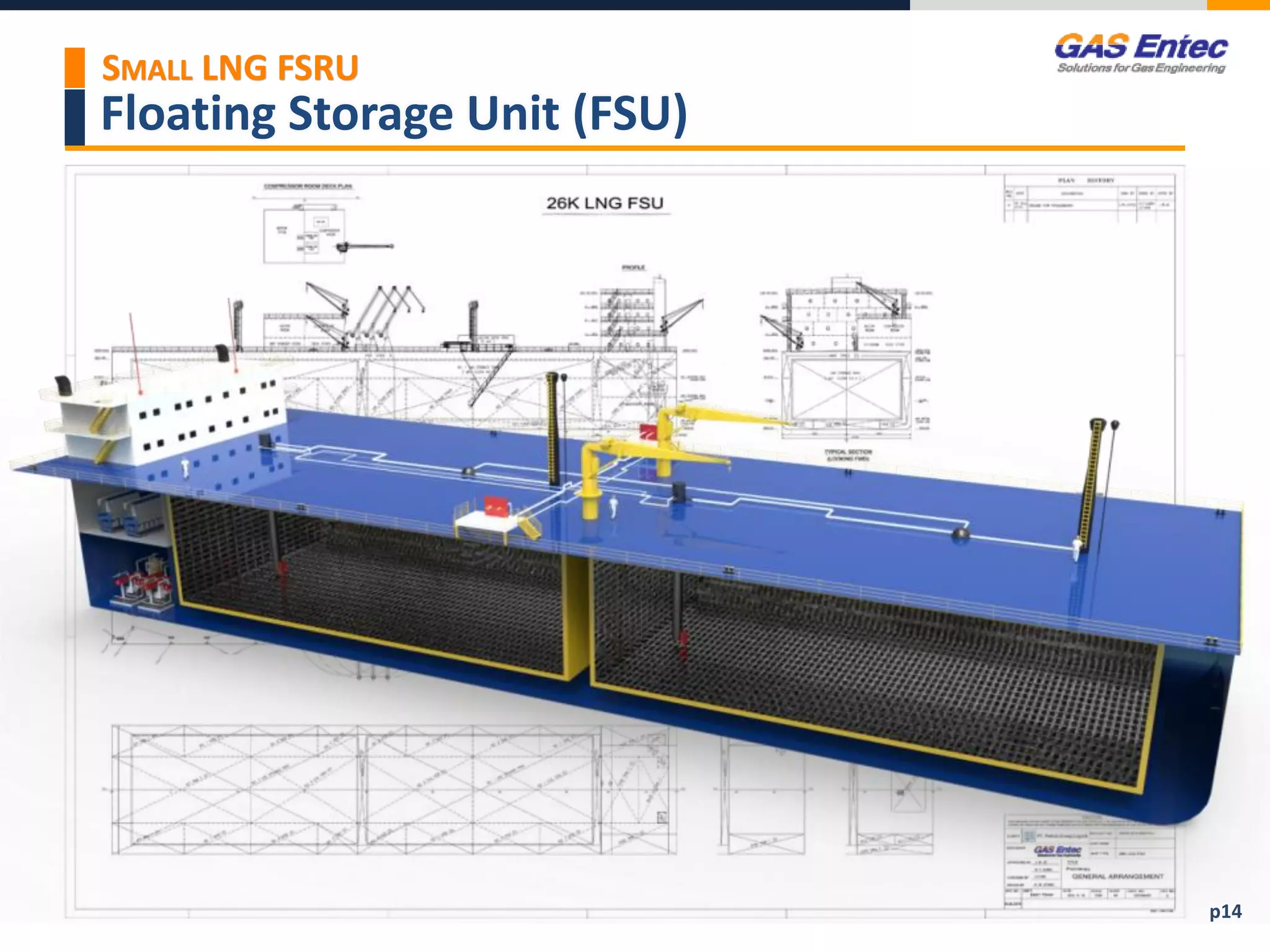 Floating Storage Unit (FSU)
p14
SMALL LNG FSRU
 