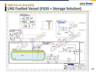 LNG Fuelled Vessel (FGSS + Storage Solution)
LNG FUELLED SHIP (LFS)
p48
 