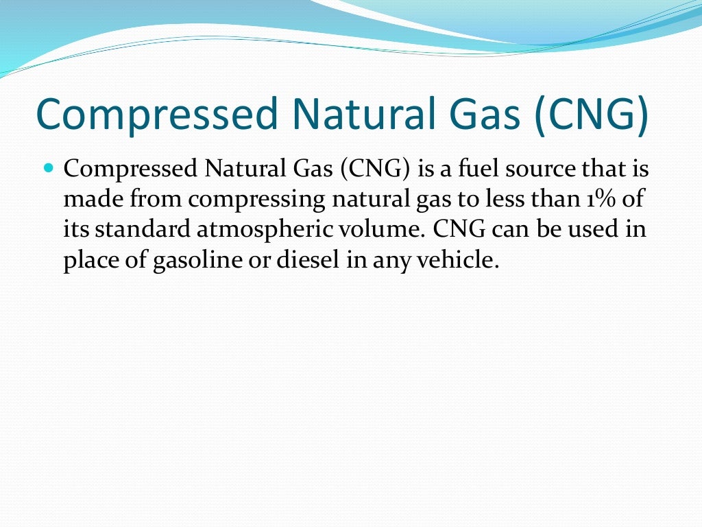 Gaseous fuel PPT