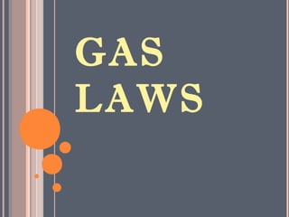 GAS
LAWS
 