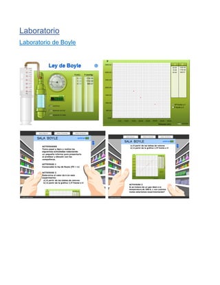 Laboratorio
Laboratorio de Boyle
 