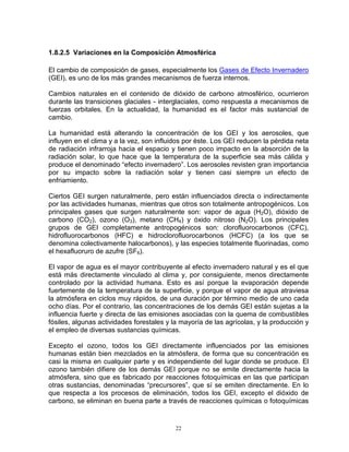 Gases de efecto invernadero y el cambio climatico | PDF